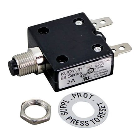 Allpoints Allpoints 8010672 Reset Switch For Globe Food Equipment 8010672